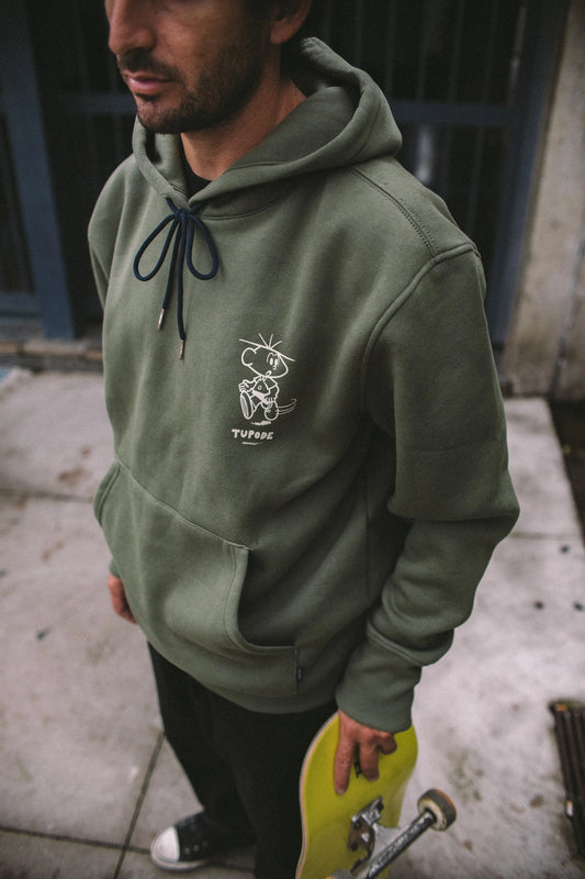 Polerón Cebolinha Old Verde Tupode