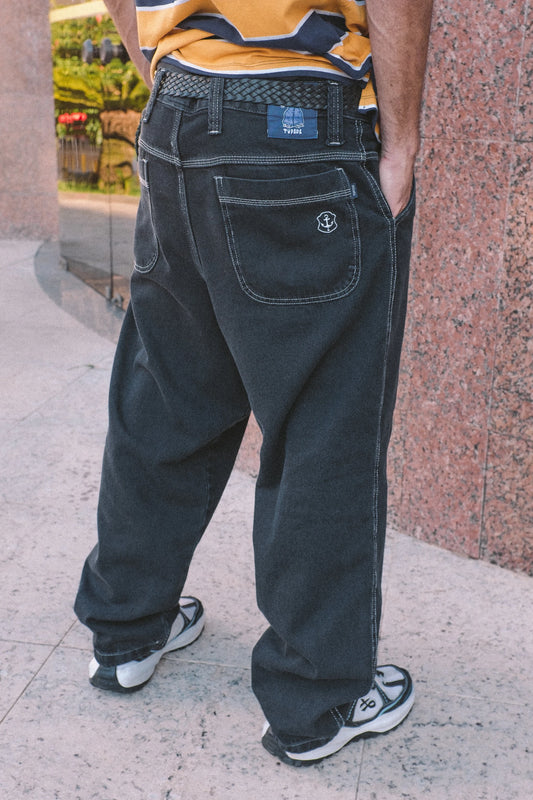 Pantalones holgados OG contraste piedra Tupode