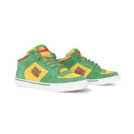 Zapatillas Ipath “Reed Mid-Top“ - verde/amarillo/rasta