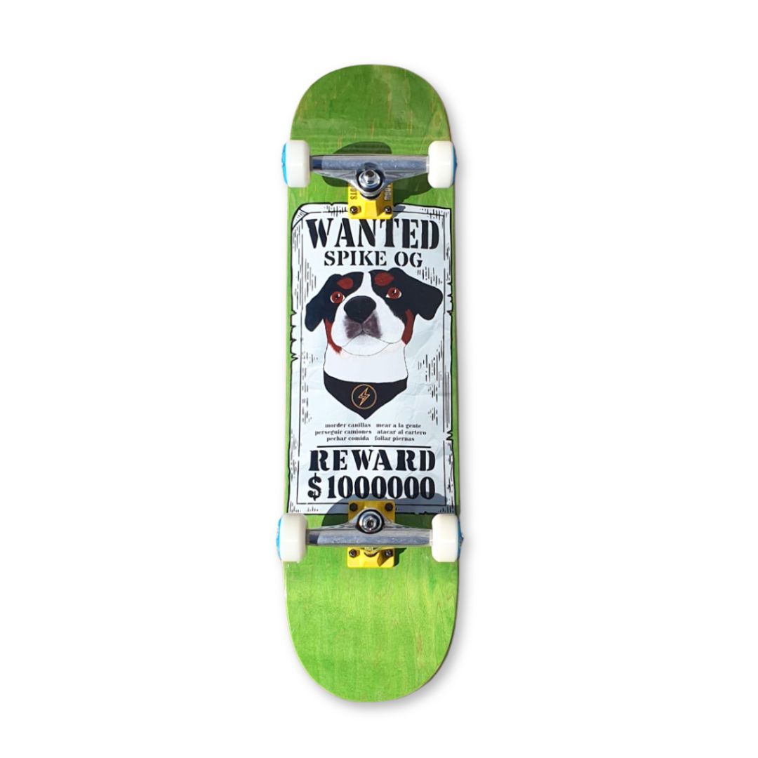 Skate Completo Skateshok PRO «Spike Wanted» (8.25″)