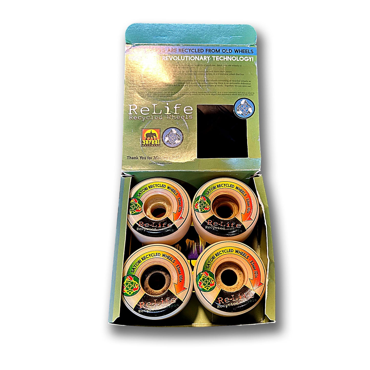 Ruedas Satori Recycle 53 mm – 101A