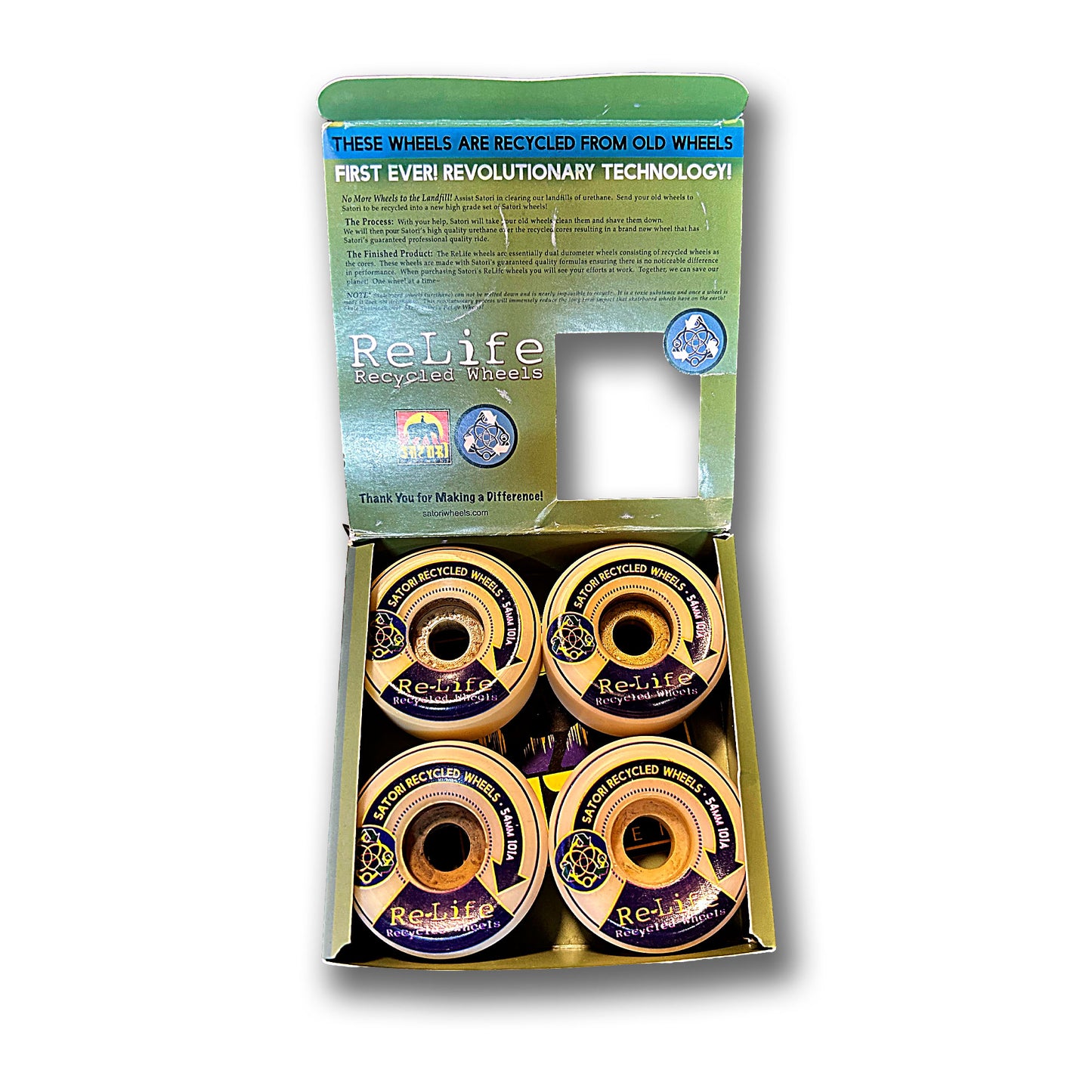 Ruedas Satori Recycle 54 mm – 101A