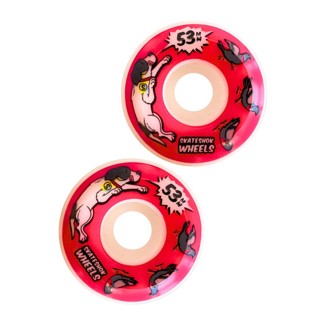 Rueda Skateshok « Spike & palomas » (53mm / 101a)