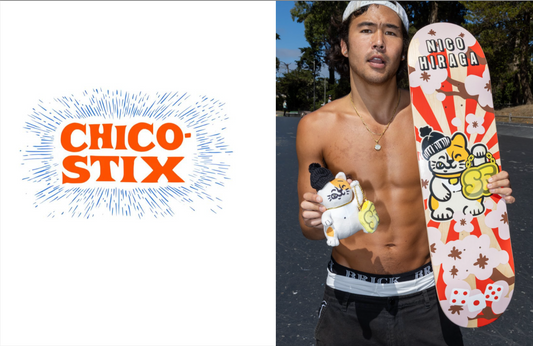 Tabla de Skate Chico Stix Pro Model Nico Hiraga 8.2"