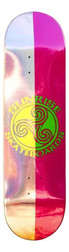 Tabla Sunrise «Bicolor Logo Foil » (Fucsia/Holografic) 8.375