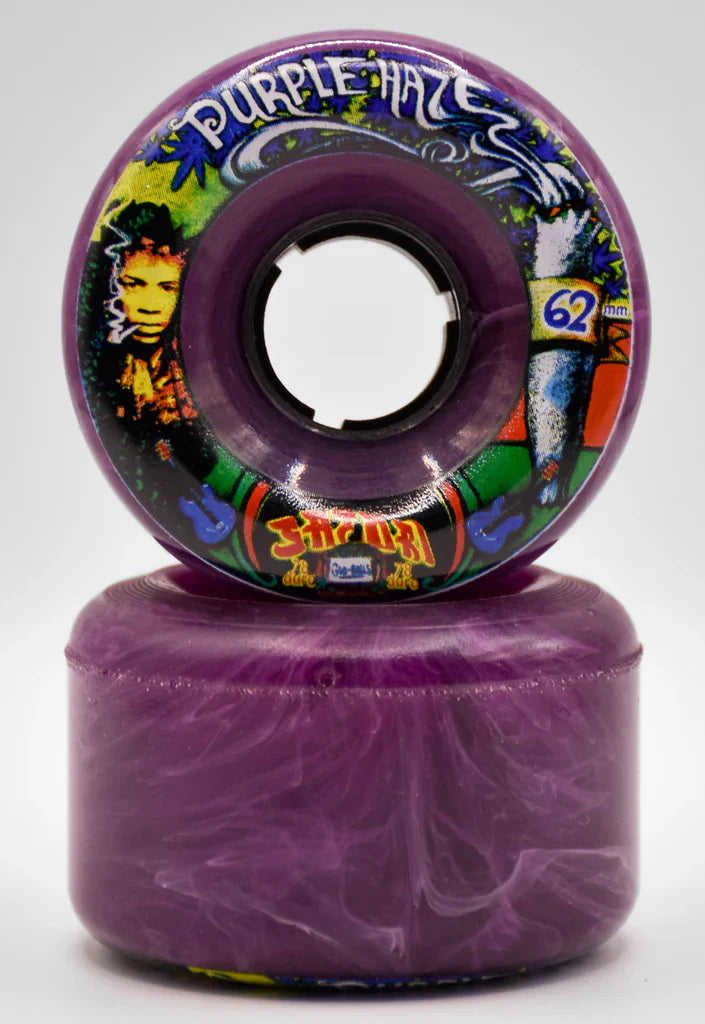 Ruedas SATORI Purple Haze Goo Balls de 62mm 78a