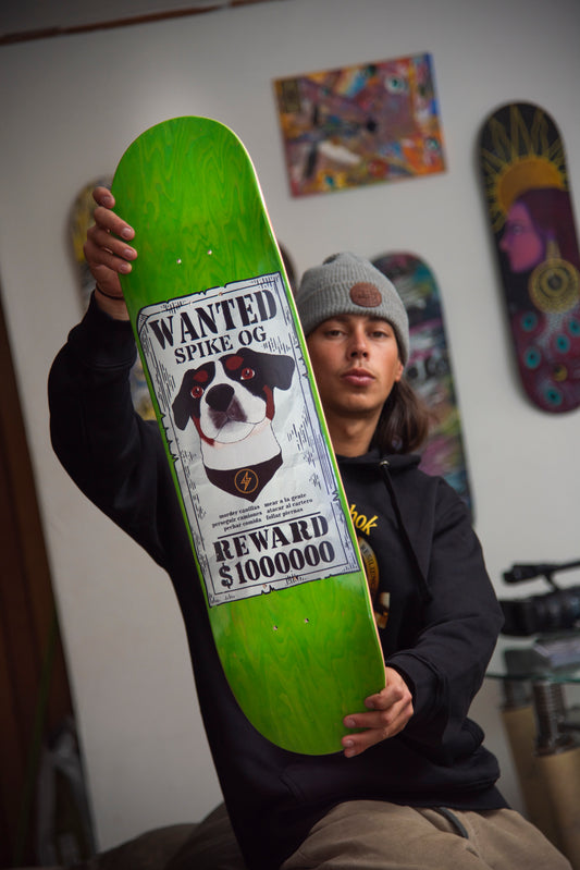 Tabla Spike Wanted 8.25"