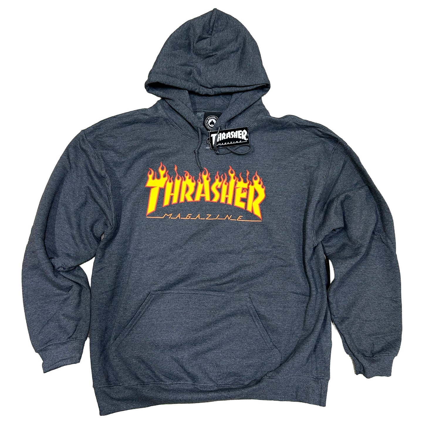 Polerón Thrasher logo fuego