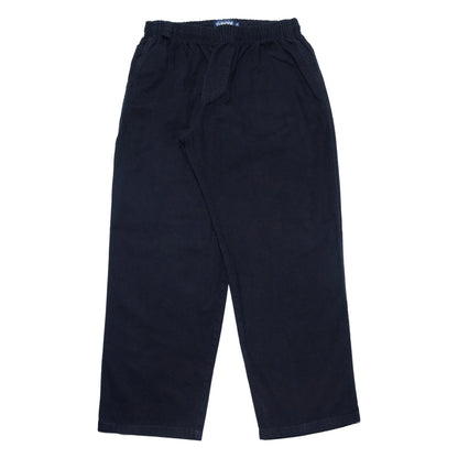 Pantalones casuales de lona negra Tupode