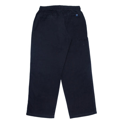 Pantalones casuales de lona negra Tupode