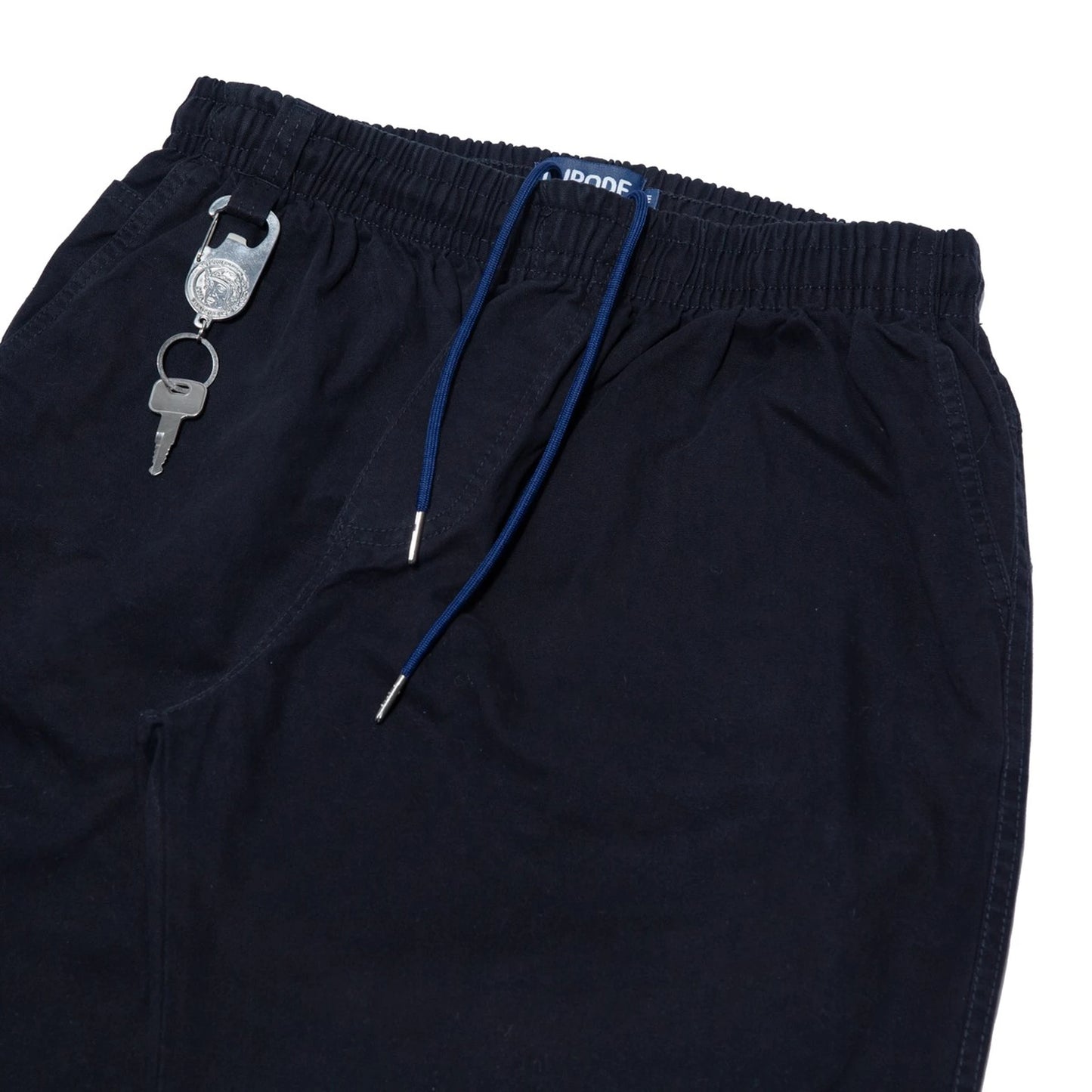 Pantalones casuales de lona negra Tupode