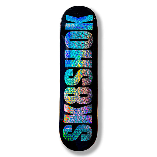 Tabla de skate "SK8 SHOK SILVER"