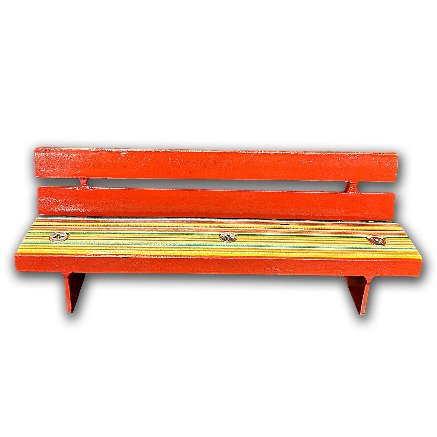 Spot Finger Skate – Banca Roja Metálica con Detalles de Maple