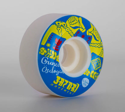 Ruedas SATORI Serie artistas invitados MORGAN CAMPBELL - Dala Horse - 53mm 101a Cónicas
