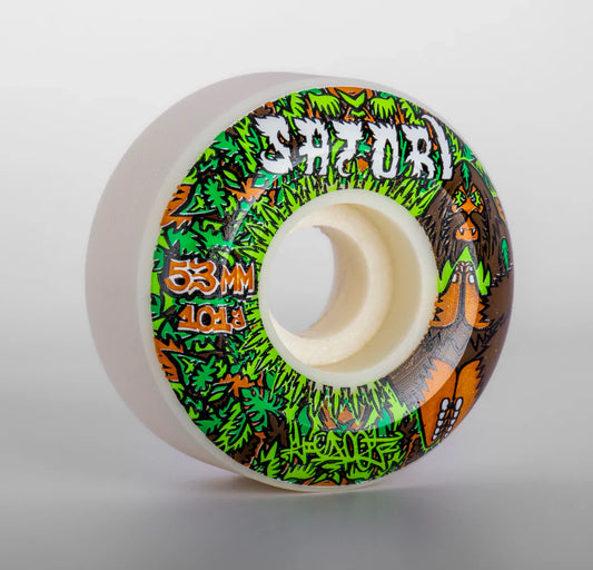 Ruedas SATORI Bigfoot One Edición Limitada de 53mm 101a Cónica