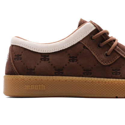 CATS LOW - BROWN SUEDE