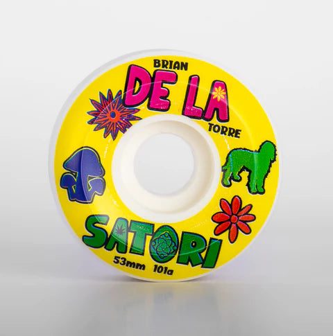 Ruedas Satori » Brian Delatorre Pro » (53mm/101a/Conical)