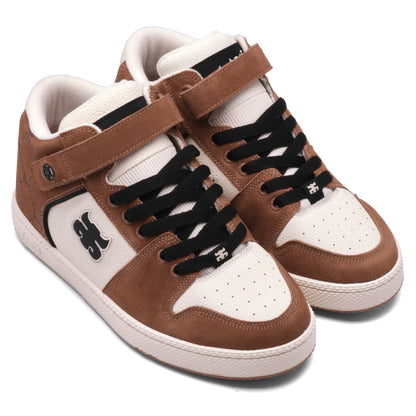 GRASSHOPPER - BROWN SUEDE & CREAM