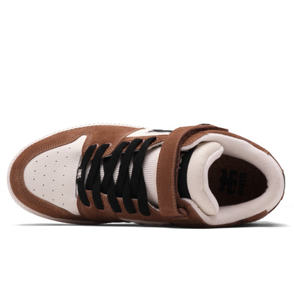 GRASSHOPPER - BROWN SUEDE & CREAM