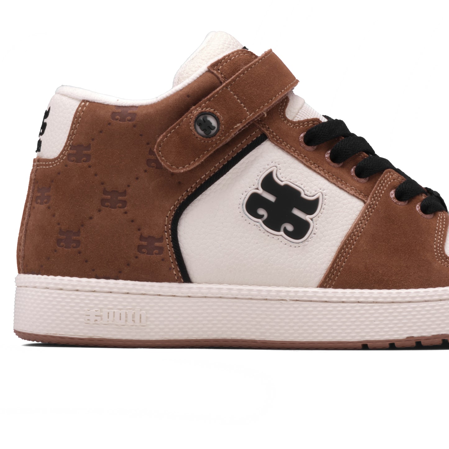 GRASSHOPPER - BROWN SUEDE & CREAM