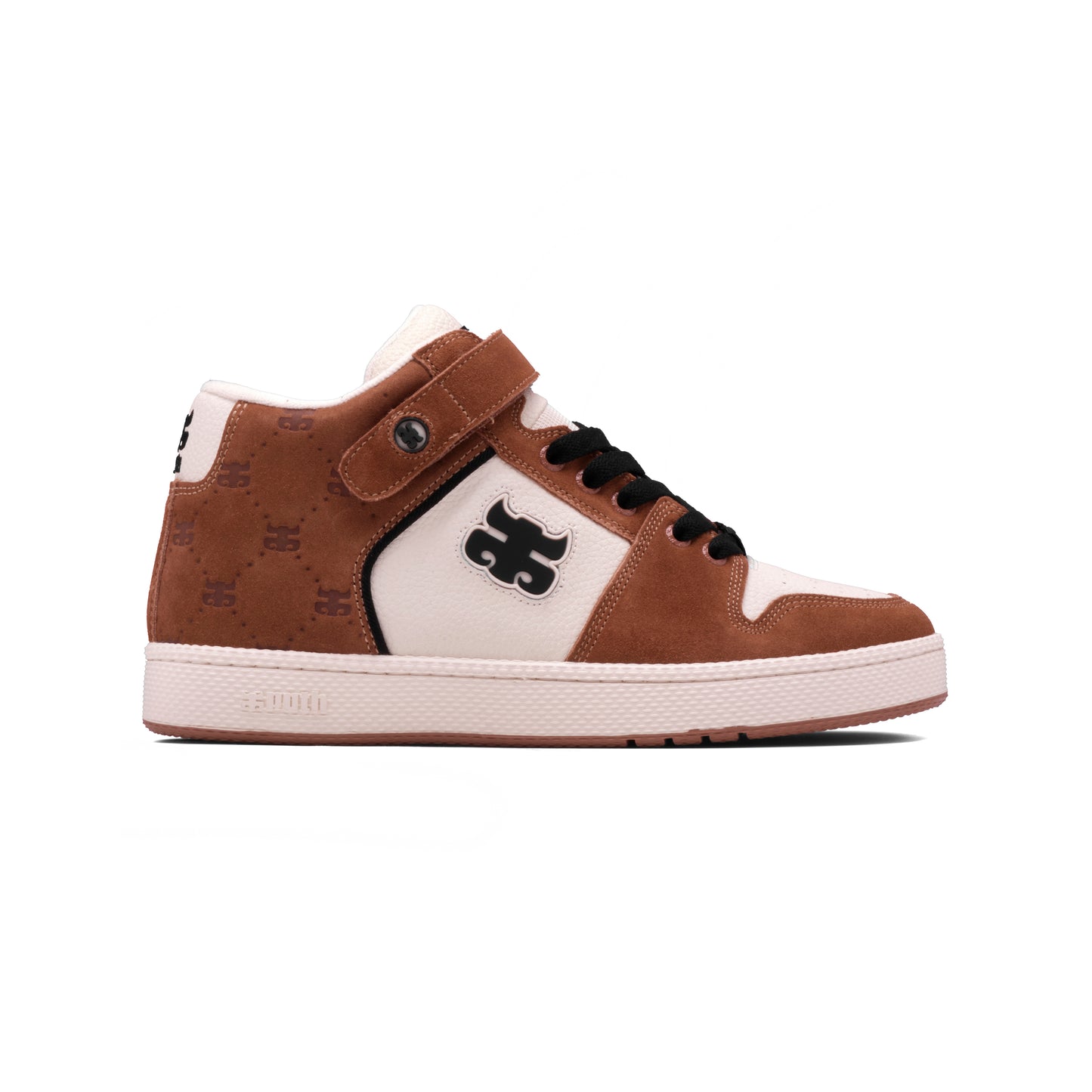 GRASSHOPPER - BROWN SUEDE & CREAM