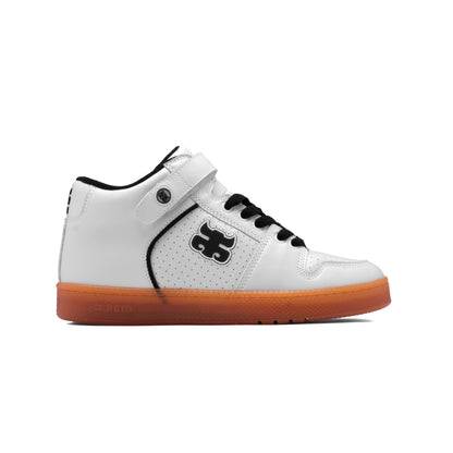 GRASSHOPPER - WHITE LEATHER & PERF