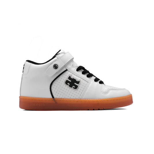 GRASSHOPPER - WHITE LEATHER & PERF