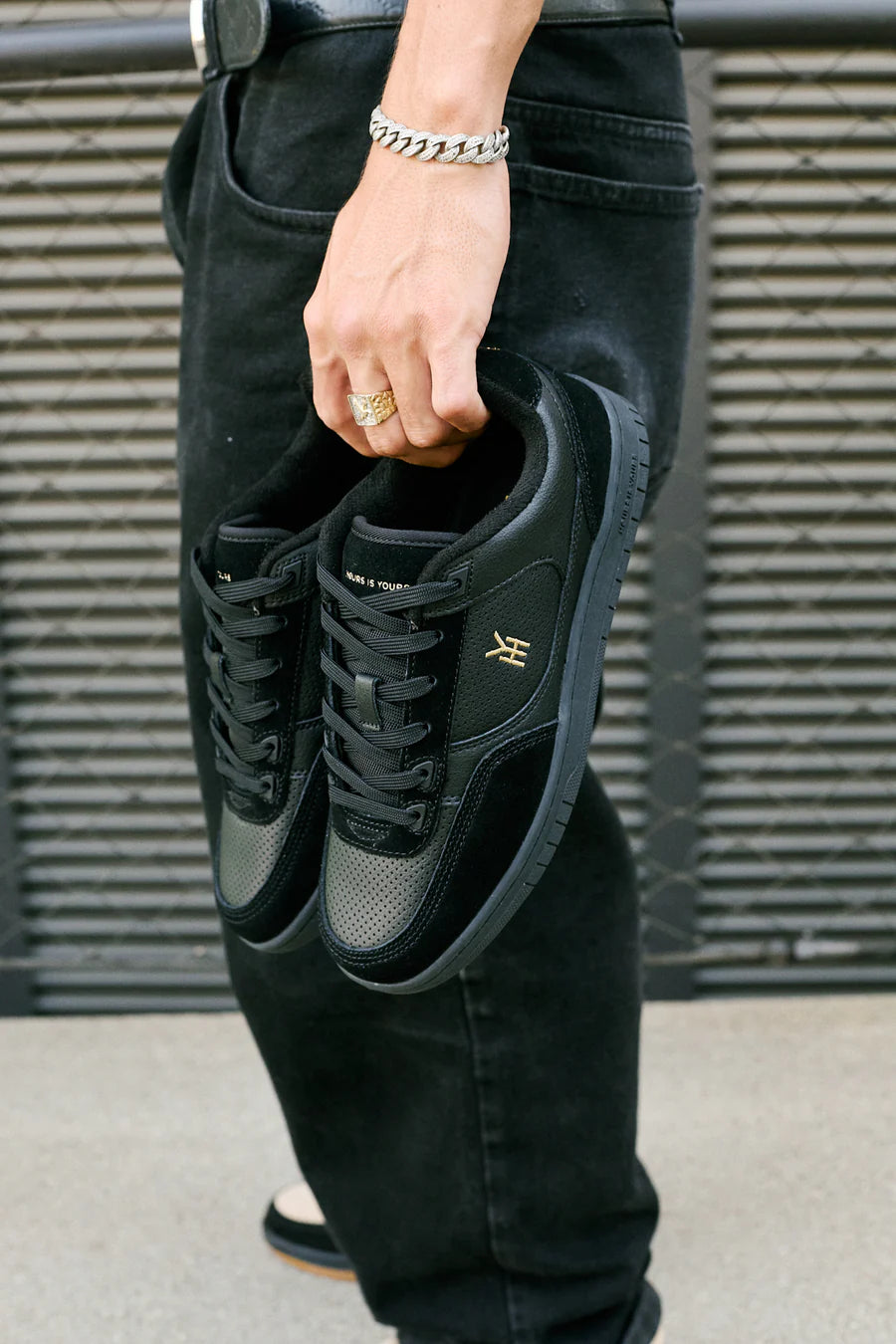 Zapatillas Hours Is Yours - Safari Black gold