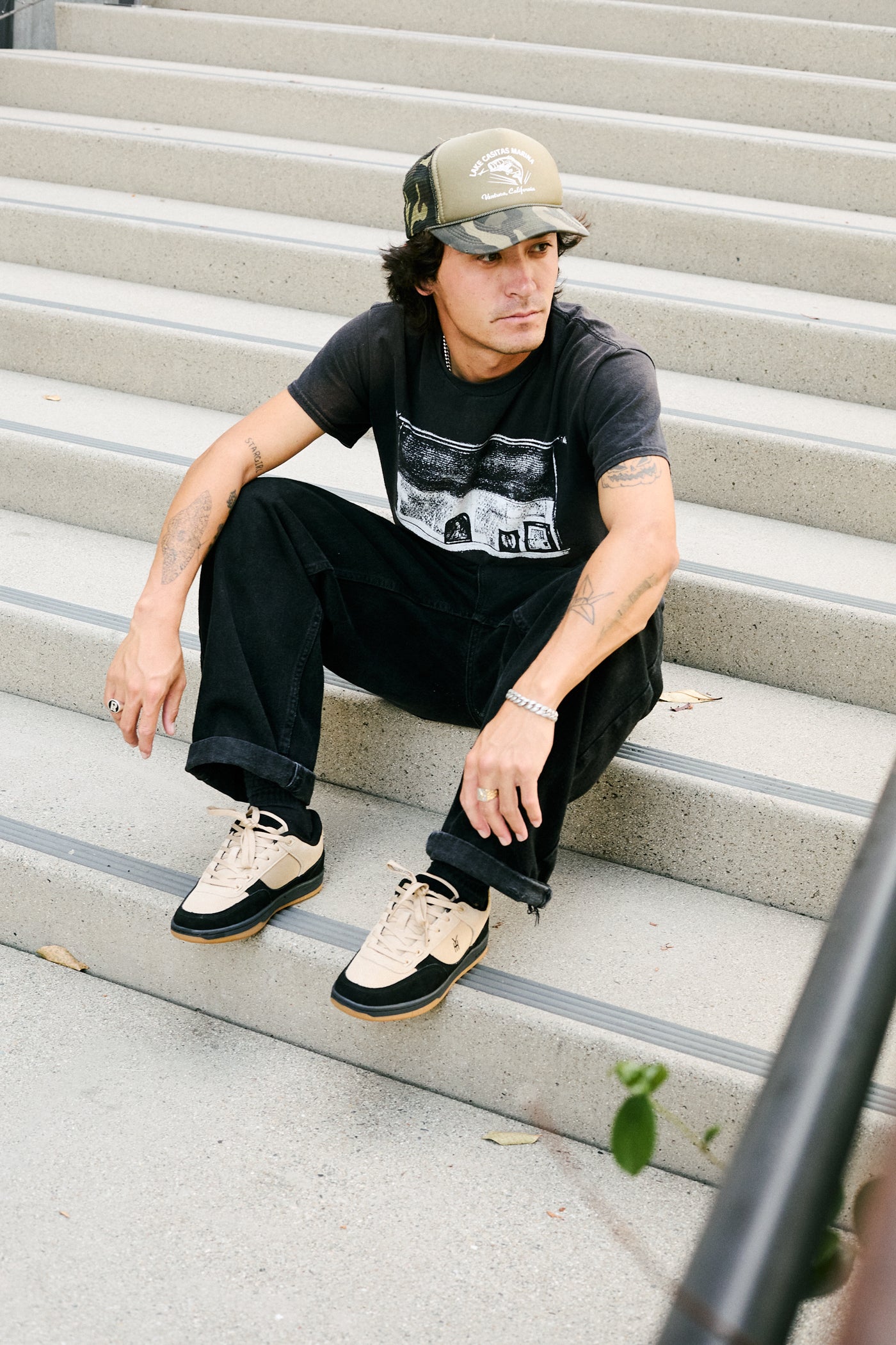 Zapatillas Hours Is Yours - Skylight Safari Black