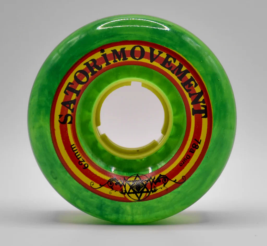 Ruedas SATORI  Rasta Cruiser de 62mm 78a