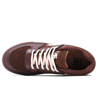 REED LOW - BROWN SUEDE & CREAM