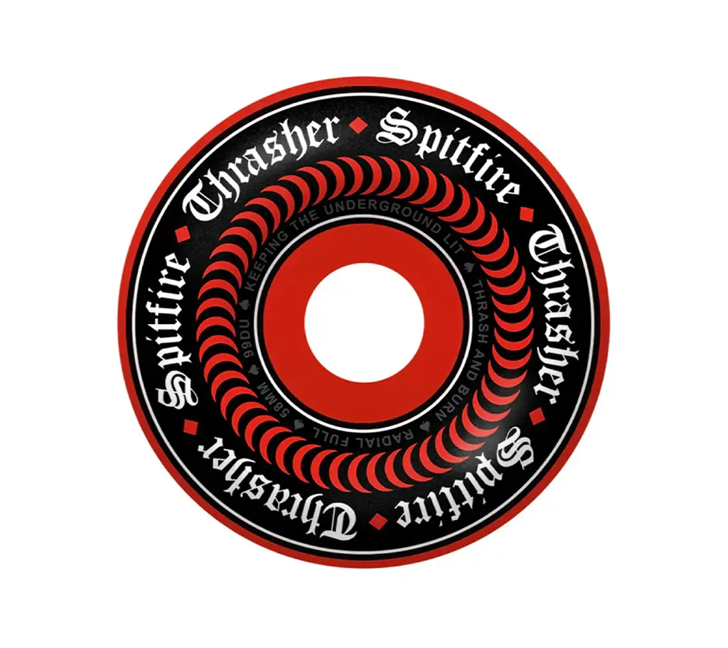 Ruedas Spitfire x Trasher « Formula Four Radial Full » (99a / 58mm)
