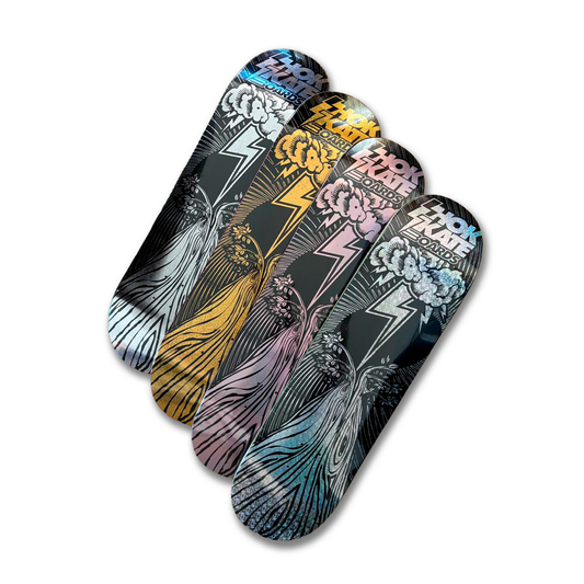 Tabla Rayo Skateshok Metálicas