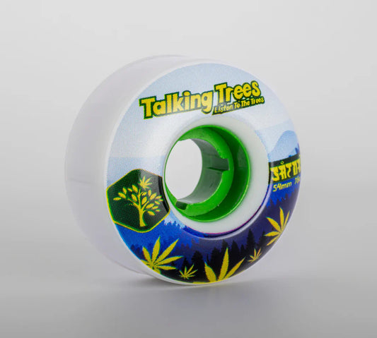 Ruedas SATORI Talking Trees Cruiser - Fabricadas con aceite de cáñamo - de 54 mm 78a