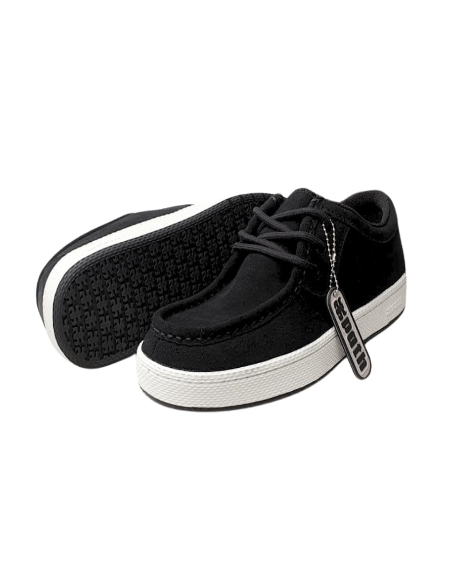 Zapatillas Ipath Cats Low Suede (Black/ White)