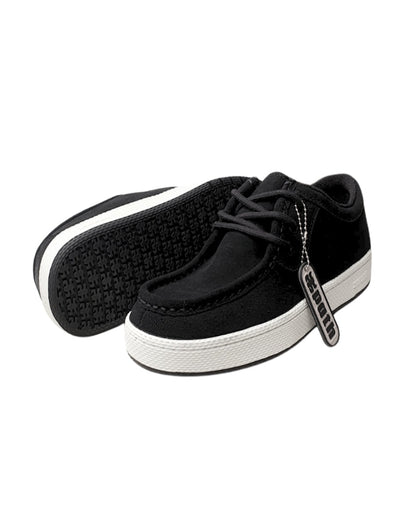 Zapatillas Ipath Cats Low Suede (Black/ White)