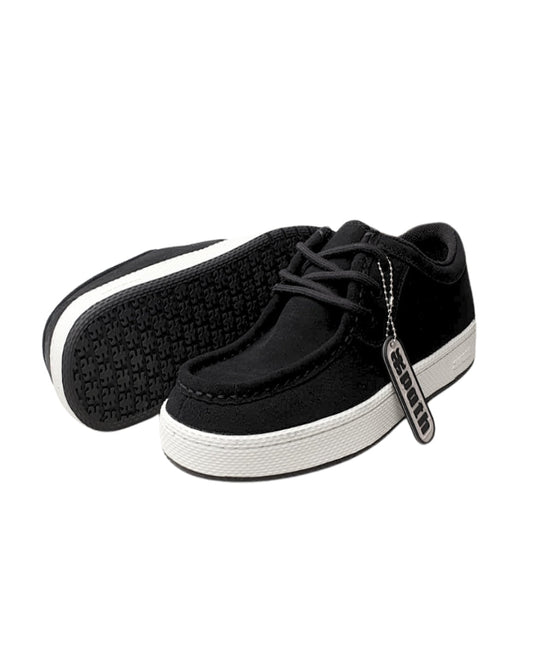 Zapatillas Ipath Cats Low Suede (Black/ White)