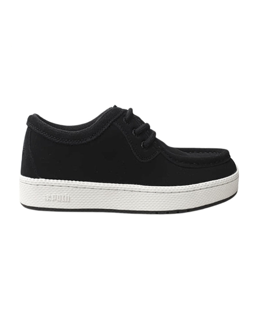 Zapatillas Ipath Cats Low Suede (Black/ White)