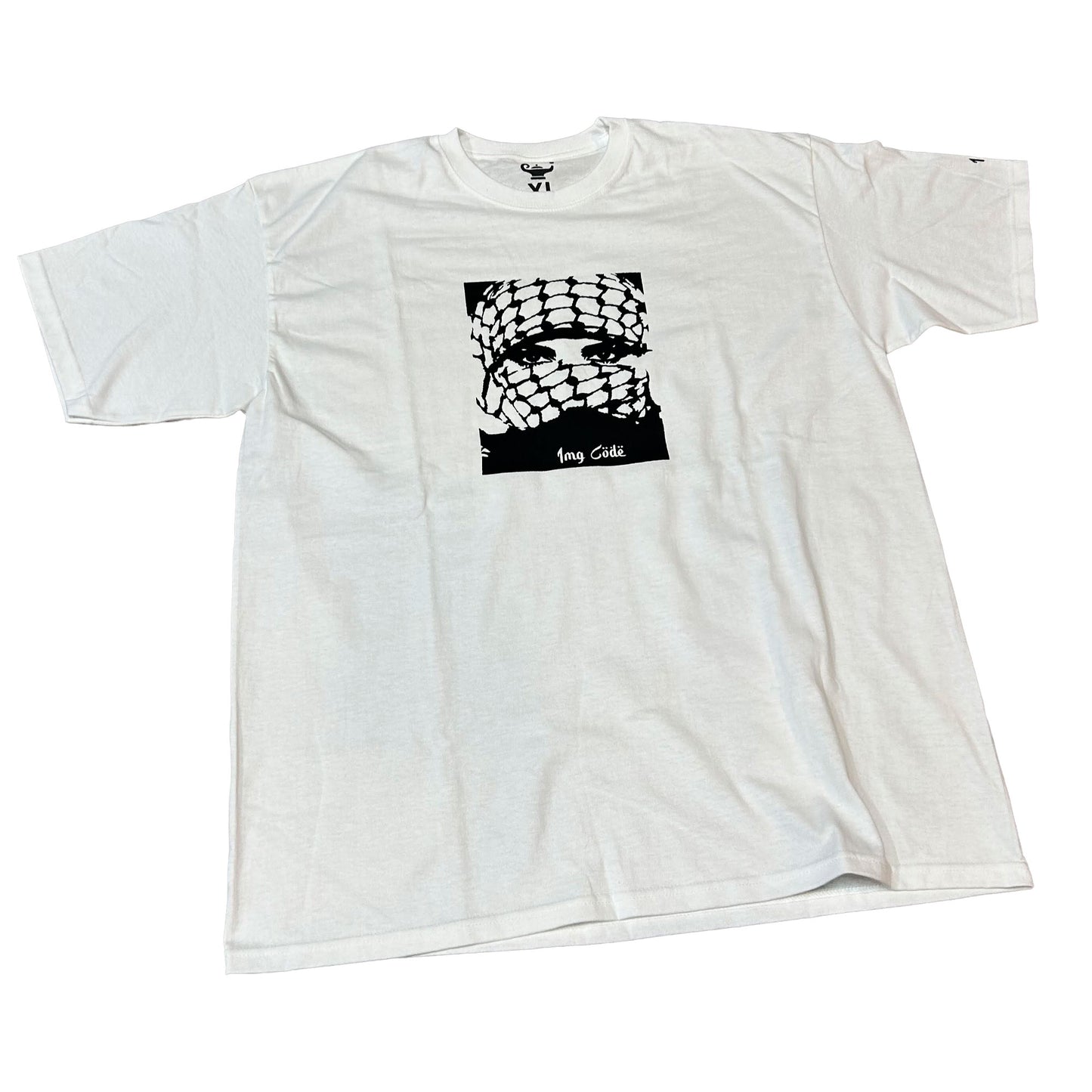 Polera Palestina Intifada blanca