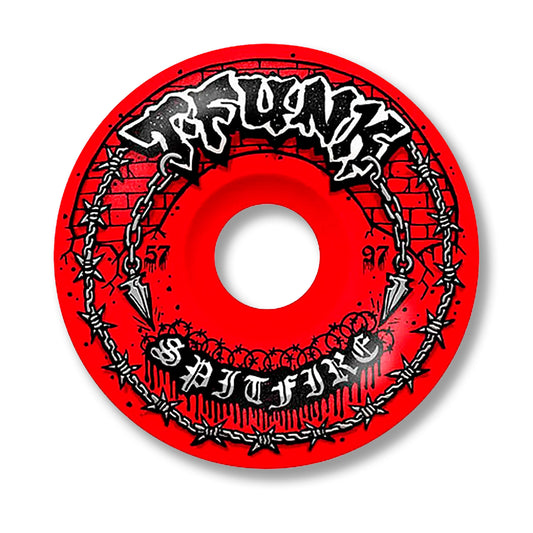 Ruedas Spitfire Radial Full Rojas 57 mm 97A