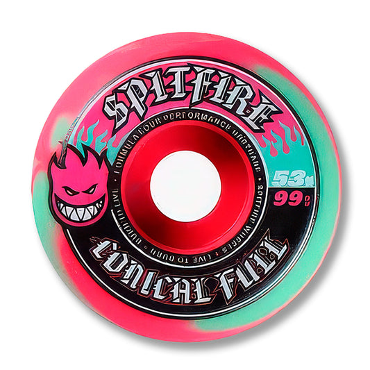 Ruedas Spitfire Formula Four Team Conical Colors Pink 53 mm 99A
