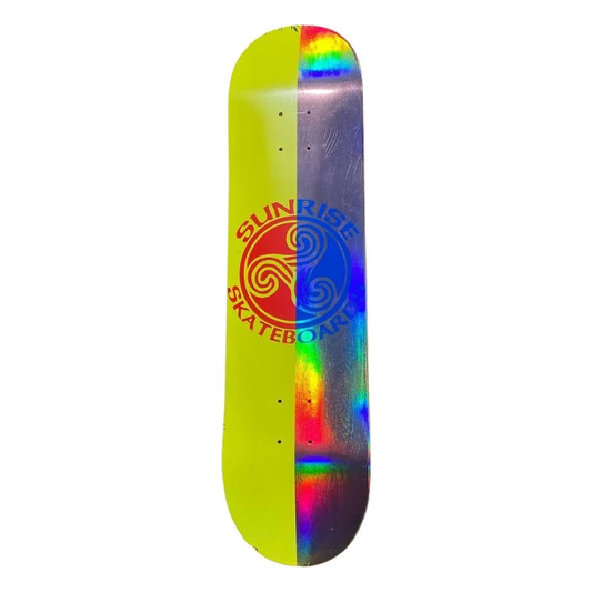 Tabla Sunrise «Bicolor Logo Foil » (Amarillo/Holografic) 8.0