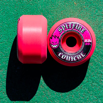 Ruedas Spitfire Formula Four Team Conical Colors Pink 53 mm 99A