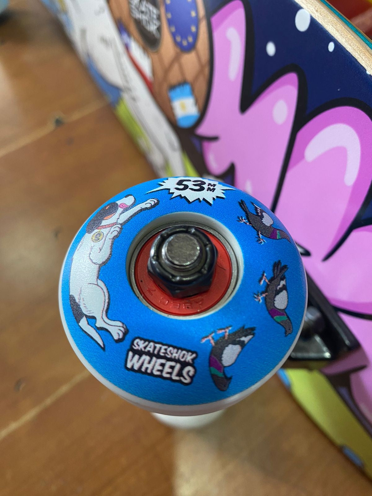 Skate Completo Skateshok «Spike Vagamundo» (8.0″)
