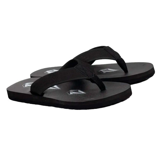 Sandalias Volcom Stone Negro Hombre
