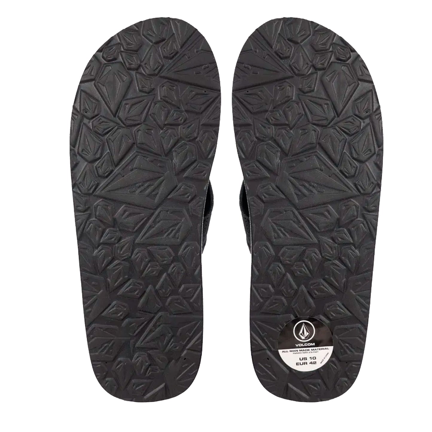 Sandalias Volcom Stone Negro Hombre